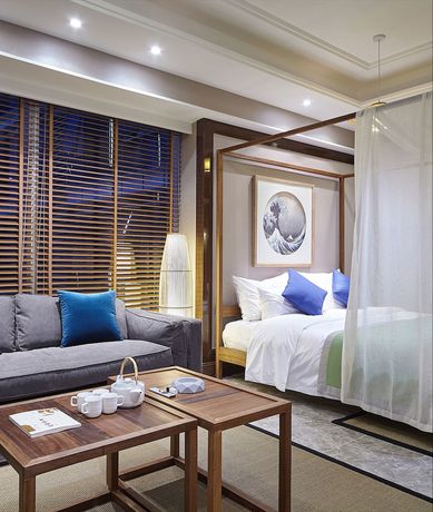 Imagen de la habitación del Hotel Air Suites Chunxi Chengdu. Foto 3
