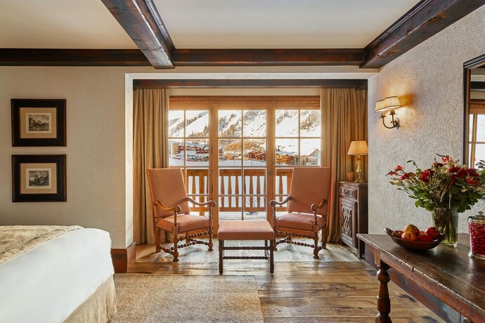 Imagen de la habitación del Hotel Airelles Val d'Is&egrave;re , Le Brussel\'s. Foto 17
