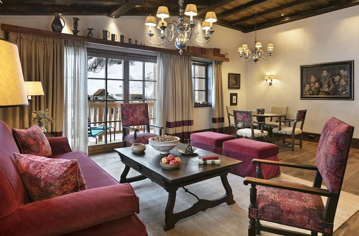 Imagen de la habitación del Hotel Airelles Val d'Is&egrave;re , Le Brussel\'s. Foto 18