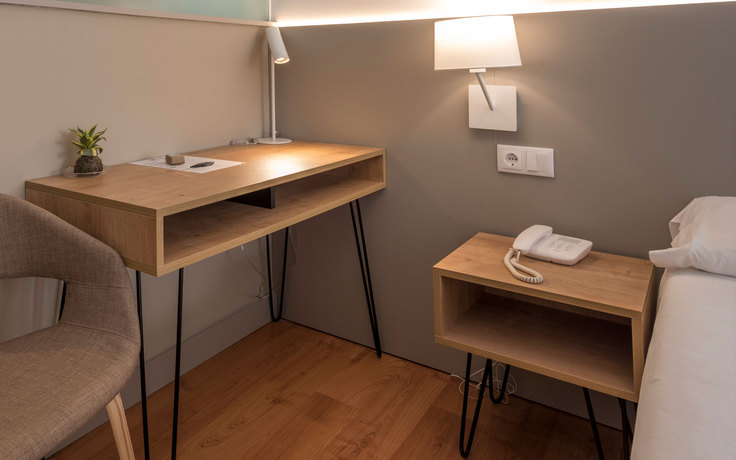 Imagen de la habitación del Hotel Airiños. Foto 10