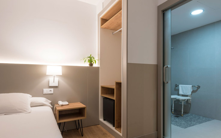 Imagen de la habitación del Hotel Airiños. Foto 12