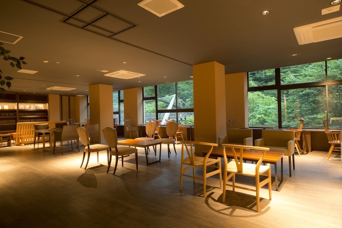 Imagen de los interiores del Hotel Aizu Higashiyama Onsen, Tsuki no Akari. Foto 18