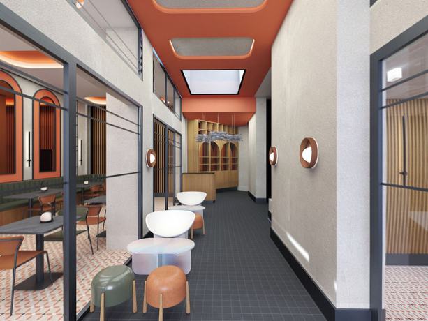 Imagen de los interiores del Hotel Akeah Athens City Center. Foto 6