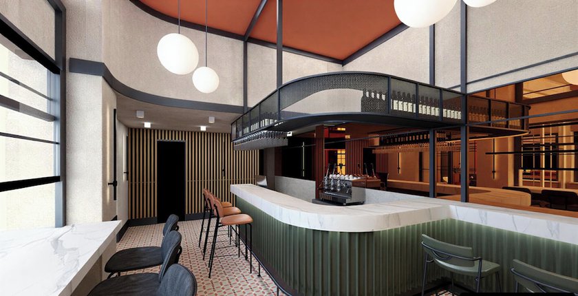 Imagen del bar/restaurante del Hotel Akeah Athens City Center. Foto 4