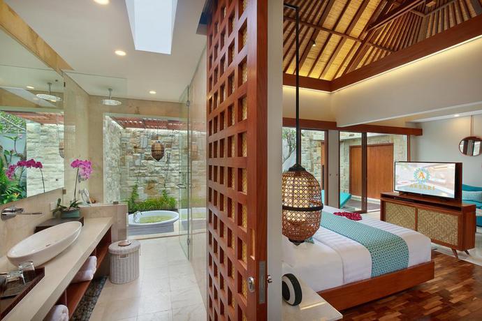 Imagen de la habitación del Hotel Aksari Villa Seminyak. Foto 11