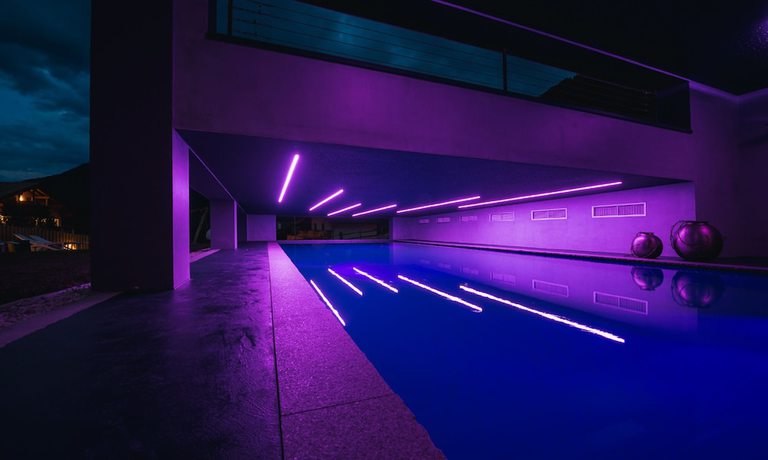 Imagen de la piscina del Hotel Aktiv and Familienhotel Adlernest. Foto 15