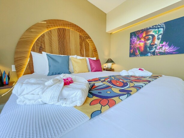 Imagen de la habitación del Hotel Akuazul. Foto 13