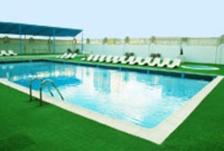 Imagen de la piscina del Hotel Al Bustan Flats. Foto 6