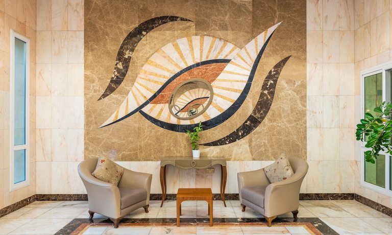 Imagen de los interiores del Hotel Al Diyafa Furnished Suites. Foto 15