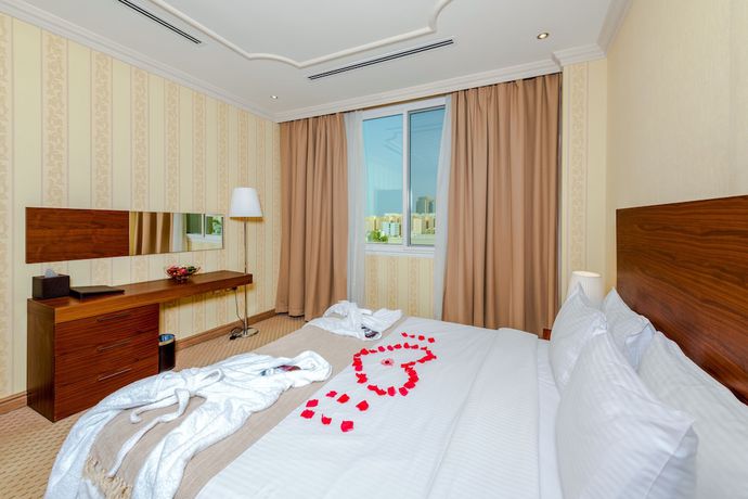 Imagen de la habitación del Hotel Al Diyafa Furnished Suites. Foto 7