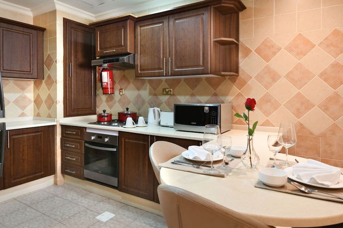 Imagen de la habitación del Hotel Al Diyafa Furnished Suites. Foto 11