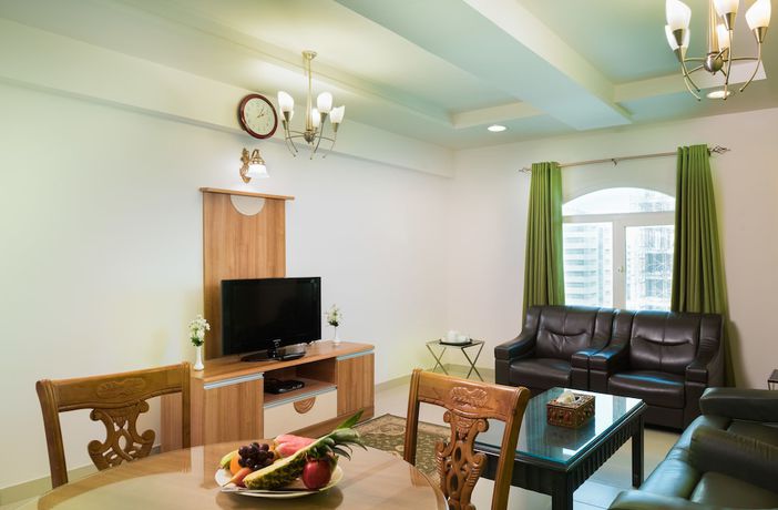 Imagen de la habitación del Hotel Al Manaf Suites. Foto 7