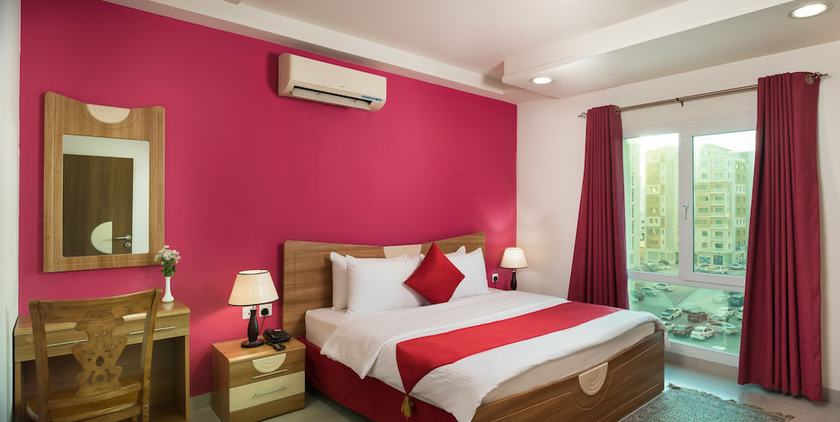 Imagen de la habitación del Hotel Al Manaf Suites. Foto 10
