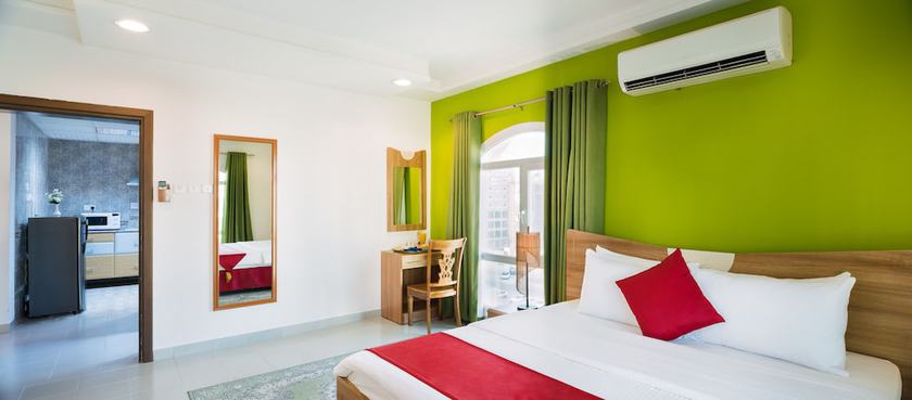Imagen de la habitación del Hotel Al Manaf Suites. Foto 17