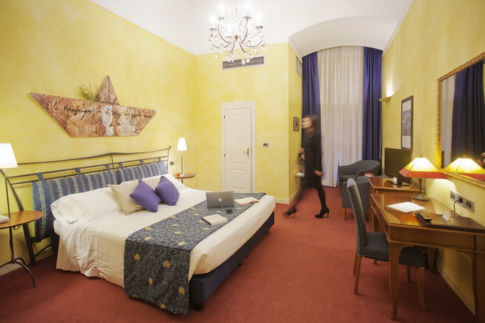 Imagen de la habitación del Hotel Ala D'oro. Foto 8