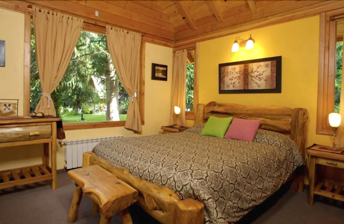 Imagen de la habitación del Hotel Alamos De Meli Tue Caba&ntilde;as. Foto 7