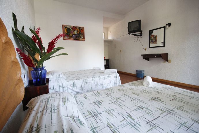 Imagen de la habitación del Hotel Albatros, Puerto Escondido. Foto 15