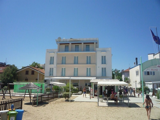 Imagen general del Hotel Albergo Aquila, Rimini. Foto 1