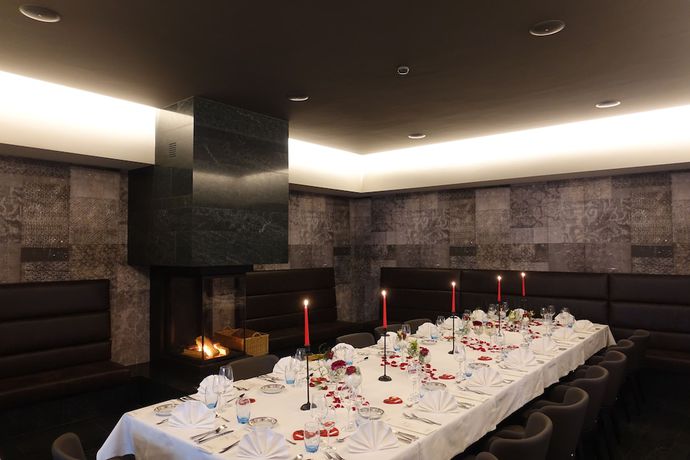 Imagen del bar/restaurante del Hotel Albergo Croce Bianca. Foto 3