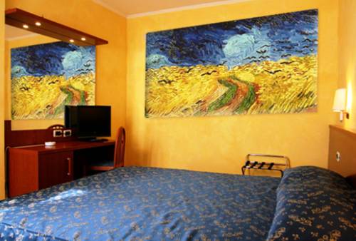 Imagen de la habitación del Hotel Albergo Dei Leoni. Foto 13