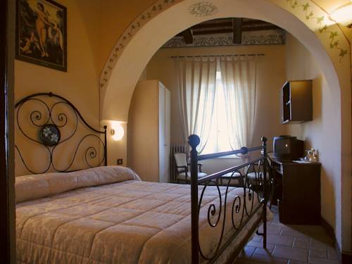Imagen de la habitación del Hotel Albergo Il Giglio, Montalcino. Foto 3