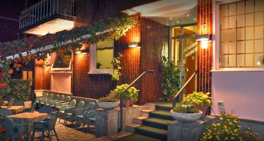 Imagen de los exteriores del Hotel Albergo Moderna. Foto 17