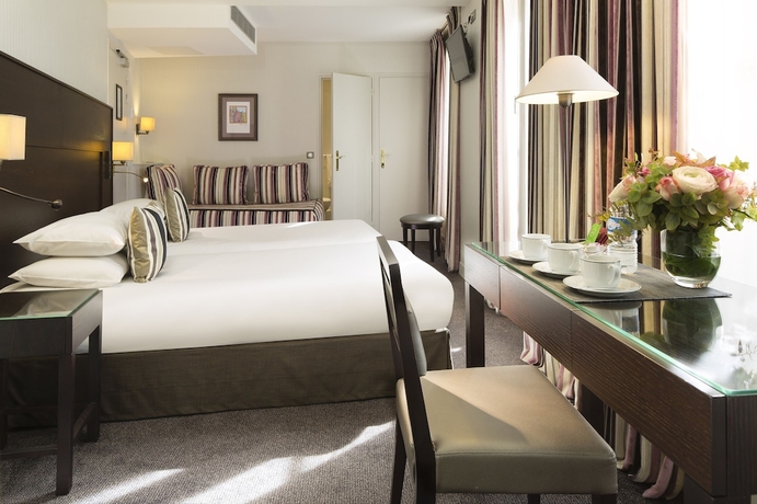 Imagen de la habitación del Hotel Albert 1er Paris. Foto 12