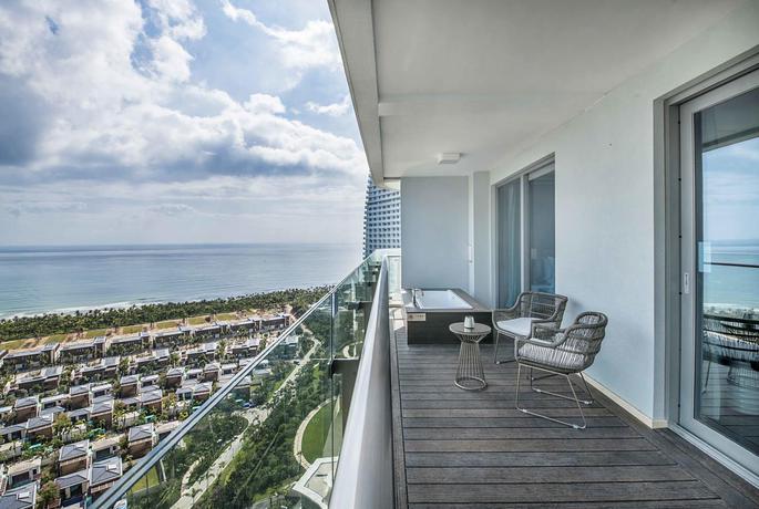 Imagen de los exteriores del Hotel Albion Residence Haitang Bay Sanya. Foto 11