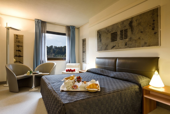 Imagen de la habitación del Hotel Albornoz Palace Spoleto. Foto 11