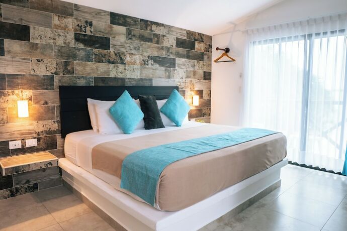 Imagen de la habitación del Hotel Aldea 19 Bacalar. Foto 15