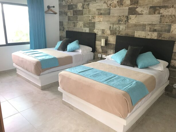Imagen de la habitación del Hotel Aldea 19 Bacalar. Foto 18