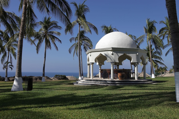 Imagen de los exteriores del Hotel Aldea Del Bazar, Puerto Escondido. Foto 5