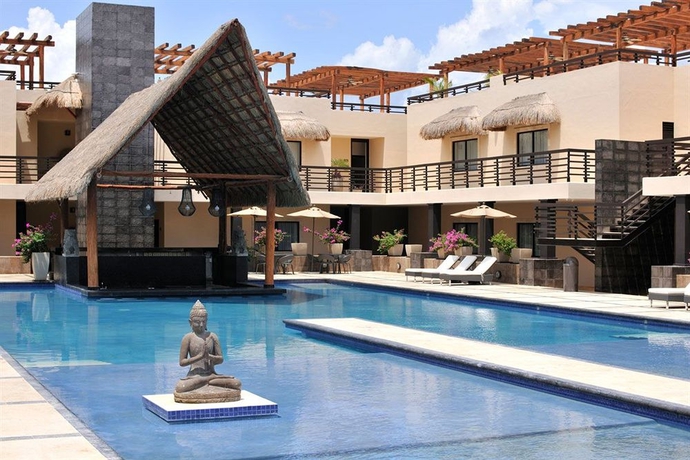 Imagen de la piscina del Hotel Aldea Thai Luxury By Mistik. Foto 11