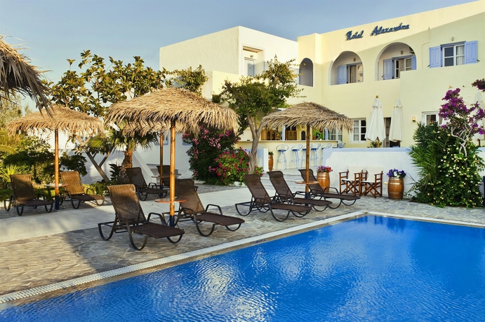 Imagen de la piscina del Hotel Alexandra, Kamari. Foto 13