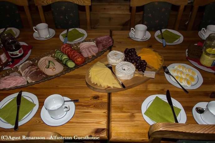 Imagen del bar/restaurante del Hotel Alfasteinn Country Home Guesthouse. Foto 5