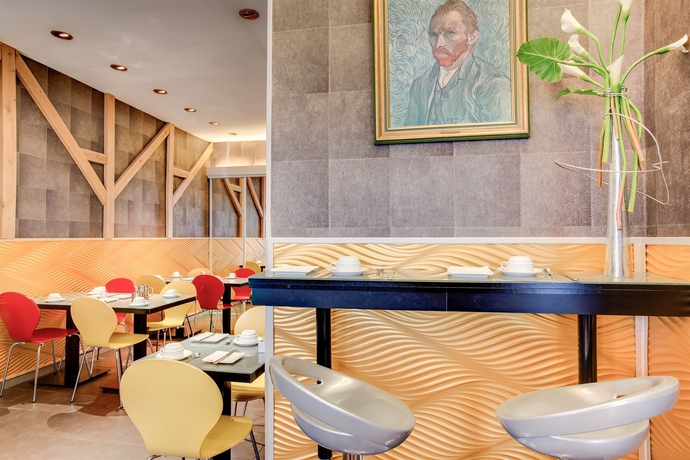 Imagen del bar/restaurante del Hotel Alfred Hotels Paris Gare du Nord. Foto 3