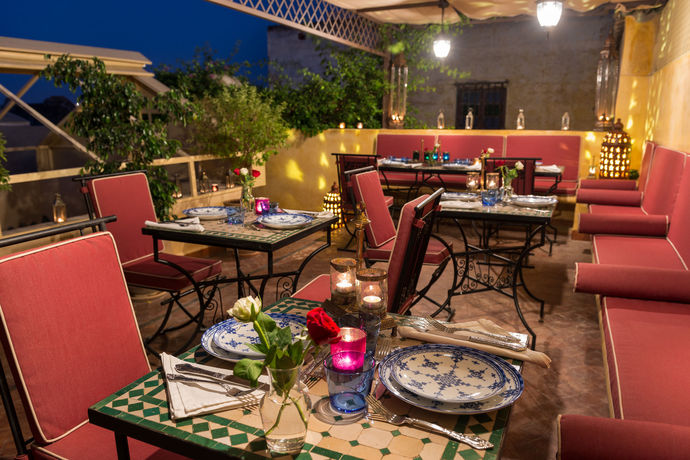 Imagen del bar/restaurante del Hotel Algilà Fes Riad Medina Charme. Foto 2