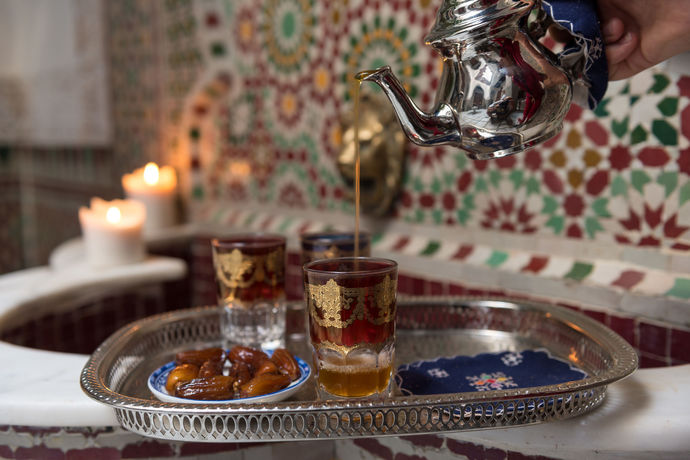 Imagen del bar/restaurante del Hotel Algilà Fes Riad Medina Charme. Foto 3