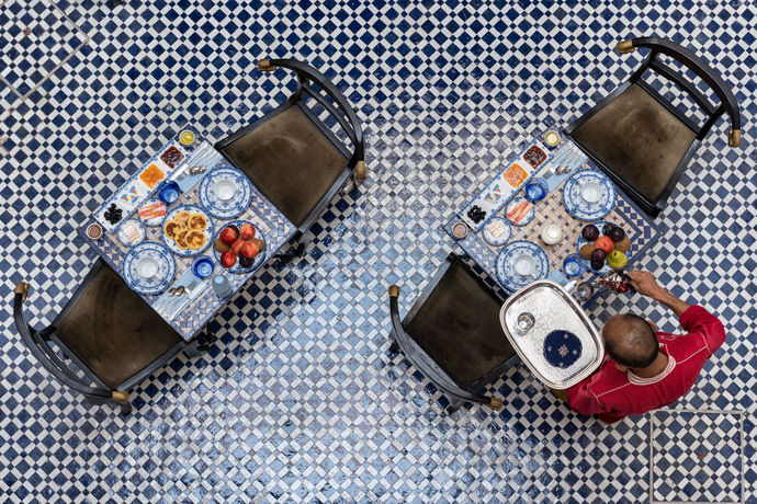 Imagen del bar/restaurante del Hotel Algilà Fes Riad Medina Charme. Foto 4