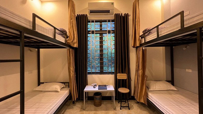 Imagen de la habitación del Hotel Ali Hostel H&agrave; Giang. Foto 7