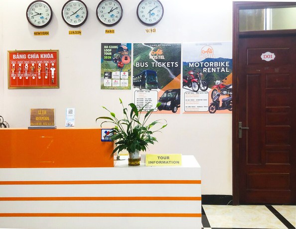 Imagen de los interiores del Hotel Ali Hostel H&agrave; Giang. Foto 18