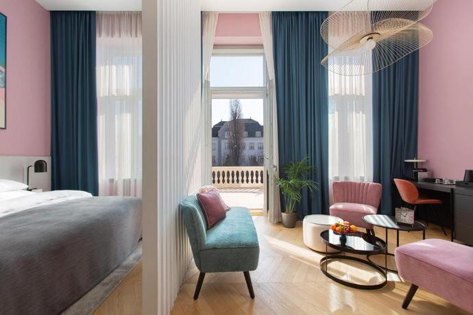 Imagen de la habitación del Hotel Alice, Budapest. Foto 4