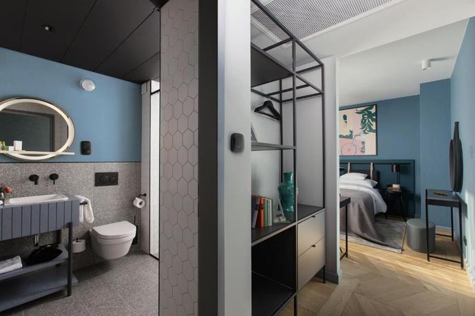Imagen de la habitación del Hotel Alice, Budapest. Foto 5