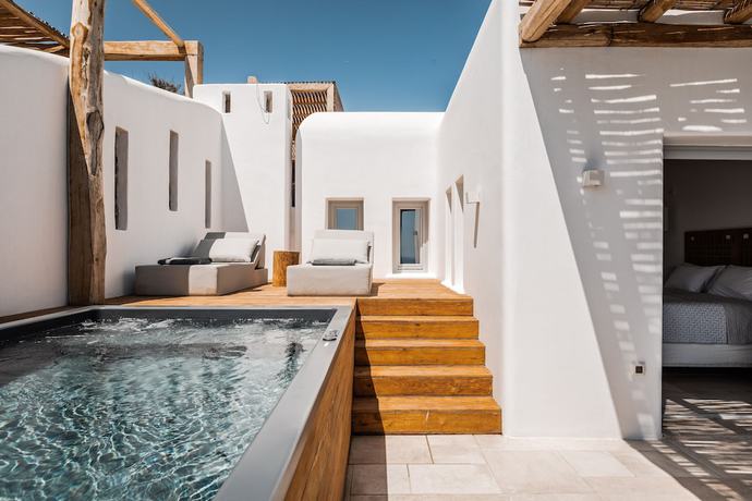Imagen de la habitación del Hotel Alissachni Mykonos. Foto 4