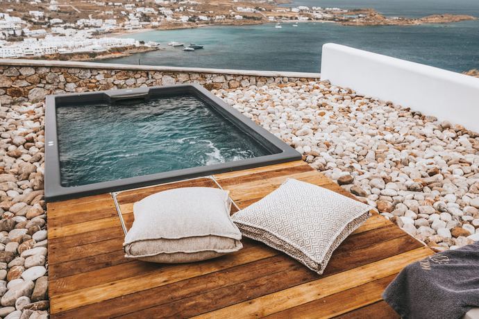 Imagen de la habitación del Hotel Alissachni Mykonos. Foto 6