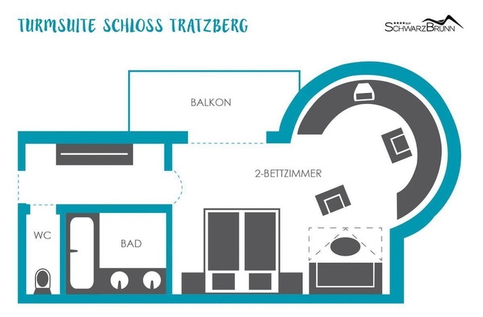 Imagen de la habitación del Hotel All In Resort Schwarzbrunn. Foto 13