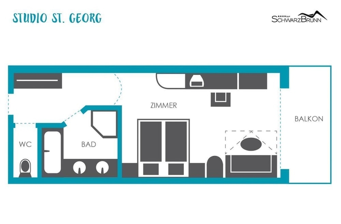 Imagen de la habitación del Hotel All In Resort Schwarzbrunn. Foto 15