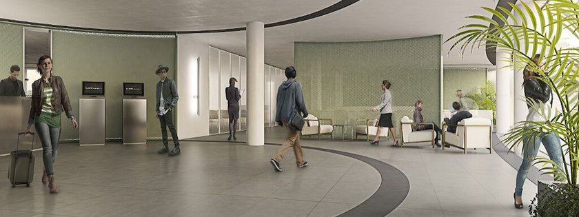 Imagen de los interiores del Hotel All Suites Appart Hotel Noisy Le Grand. Foto 7