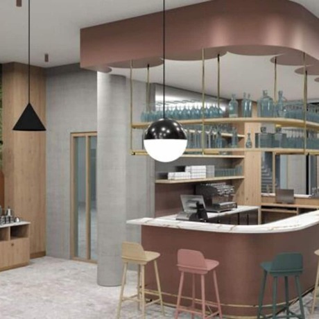 Imagen del bar/restaurante del Hotel All Suites Hôtel Paris Pleyel L’Île-Saint-Denis. Foto 2