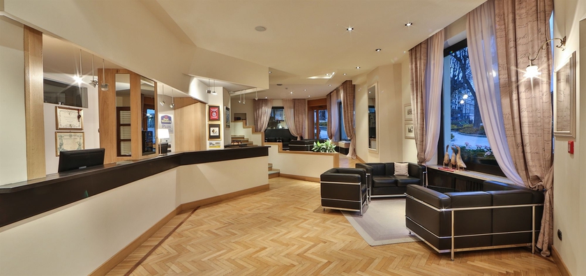 Imagen de los interiores del Hotel Alla Posta, Saint Vincent. Foto 7